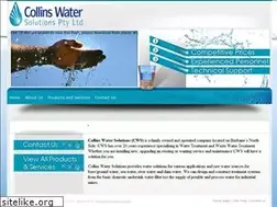 Sites similar to collinswatersolutions.com.au