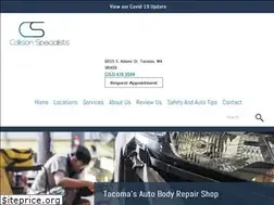 Sites similar to collisionspecialiststacoma.com