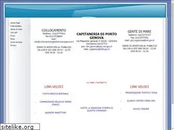 Sites similar to collocamentogentedimaregenova.it
