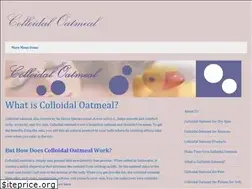 Sites similar to colloidaloatmeal.com