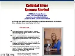Sites similar to colloidalsilversuccessstories.com