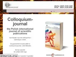 Sites similar to colloquium-journal.org
