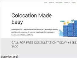 Sites similar to colocationplus.com