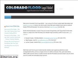 Sites similar to colofloodlegalrelief.org