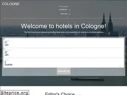 Sites similar to colognehotel.net