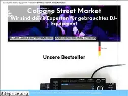Sites similar to colognestreetmarket.de