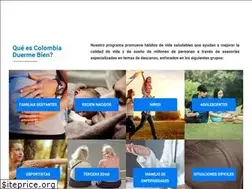 Sites similar to colombiaduermebien.com