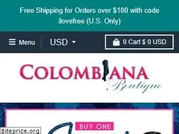 Sites similar to colombianaboutique.com