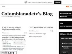 Sites similar to colombianadetv.wordpress.com
