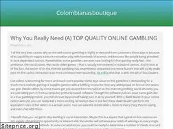 Sites similar to colombianasboutique.com