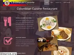 Sites similar to colombiancuisinerestaurant.com