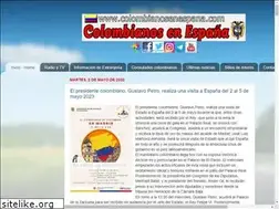 Sites similar to colombianosenespana.com