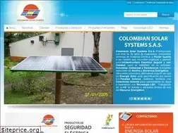 Sites similar to colombiansolarsystems.com