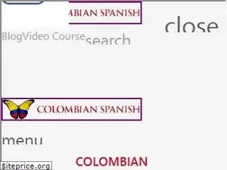 Sites similar to colombianspanish.co