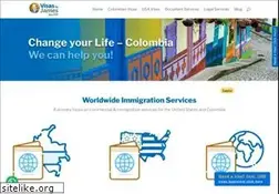 Sites similar to colombiavisas.com