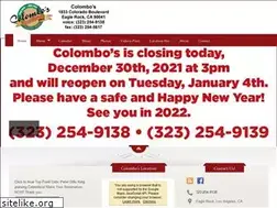 Sites similar to colombosrestaurant.com