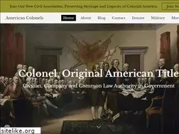 Sites similar to colonels.net