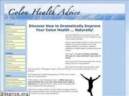 Sites similar to colonhealthadvice.com