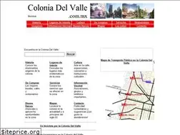 Sites similar to coloniadelvalle.com.mx
