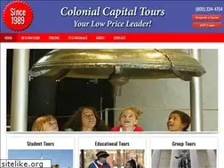 Sites similar to colonialcapitaltours.com