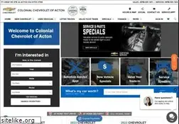 Sites similar to colonialchevy.com