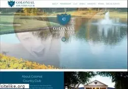 Sites similar to colonialcountryclub.org
