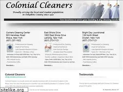 Sites similar to colonialdrycleaners.com