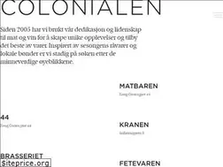 Sites similar to colonialen.no