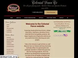 Sites similar to colonialfences.com