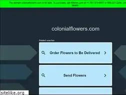 Sites similar to colonialflowers.com