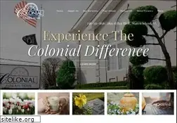 Sites similar to colonialfuneralhomesi.com