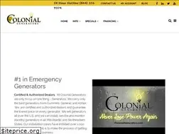 Sites similar to colonialgenerators.com