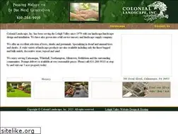 Sites similar to coloniallandscapeinc.com