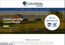 Sites similar to colonialloan.com