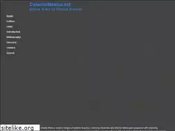 Sites similar to colonialmexico.net