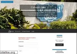 Sites similar to colonialoakshoa.com
