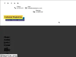 Sites similar to colonialregistros.com.br