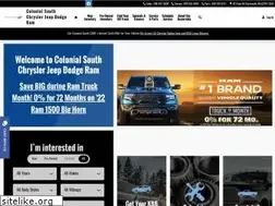 Sites similar to colonialsouthchryslerdodgejeep.com
