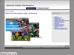 Sites similar to colonialvalleyconference.org