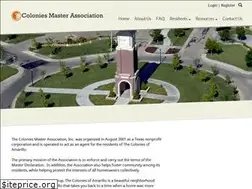 Sites similar to coloniesmasterassoc.com