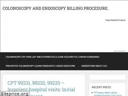 Sites similar to colonoscopyandendoscopybilling.com