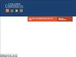 Sites similar to colony-chiropractic.com