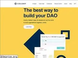 Sites similar to colony.io