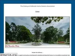Sites similar to colonyatholbrook.com