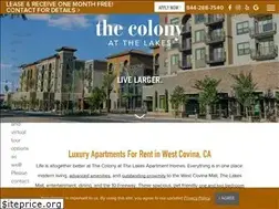 Sites similar to colonyatthelakes.com