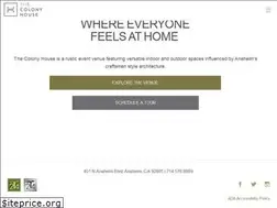 Sites similar to colonyhouseanaheim.com