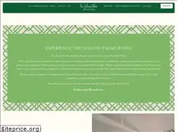 Sites similar to colonypalmshotel.com