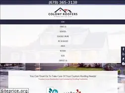 Sites similar to colonyroofers.com