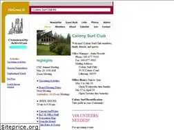 Sites similar to colonysurfclub.org