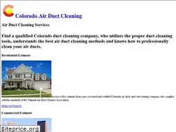 Sites similar to coloradoairductcleaning.com